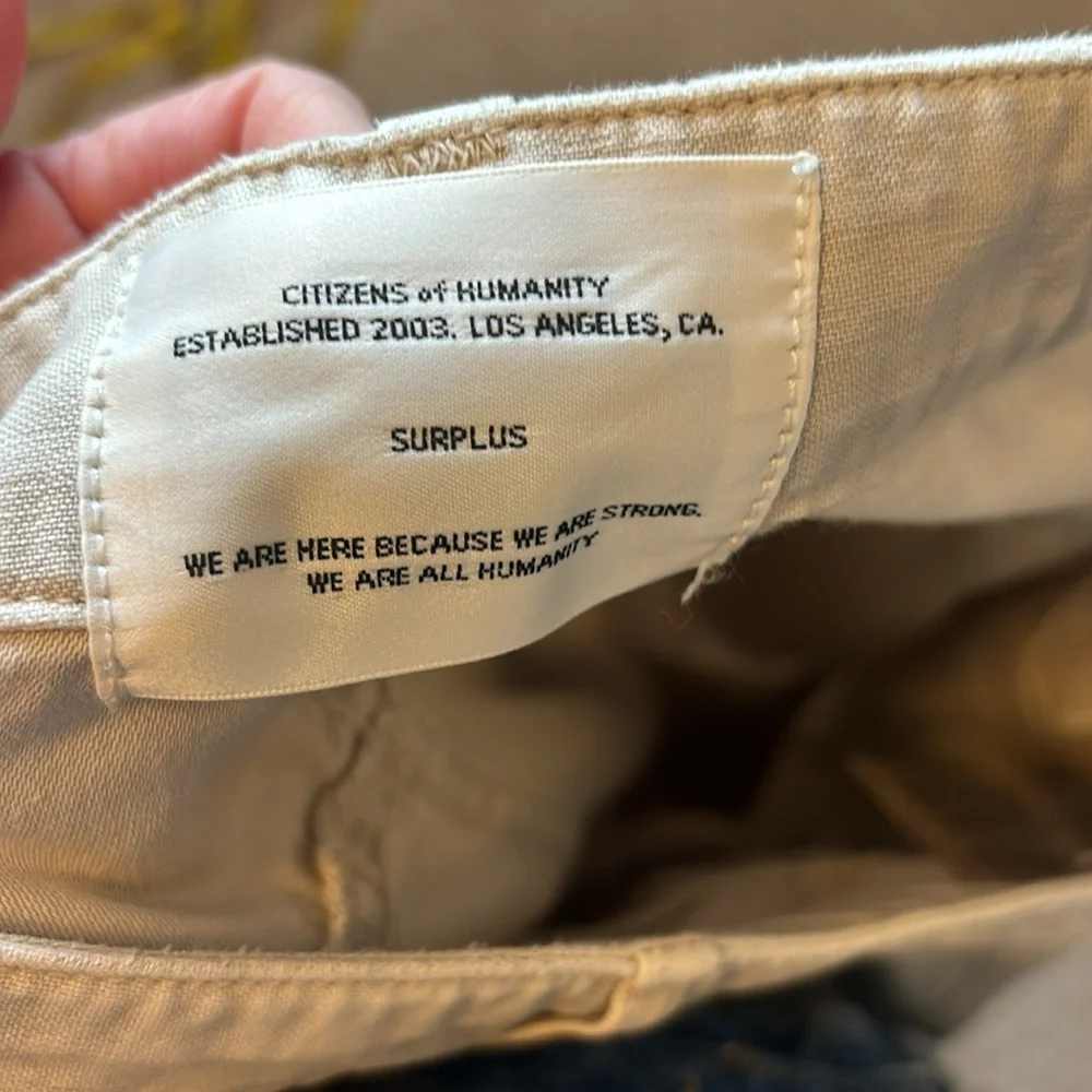 Citizens of Humanity Khaki Cargo Pants - Picture 8 of 11